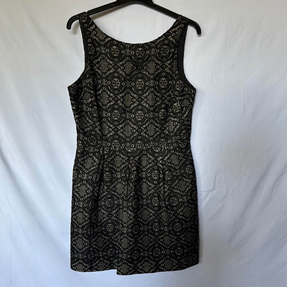 Banana Republic Black Lace Mini Dress